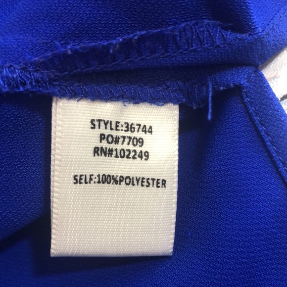 Skies Are Blue Racerback Tank Top Small - Picture 7 of 8